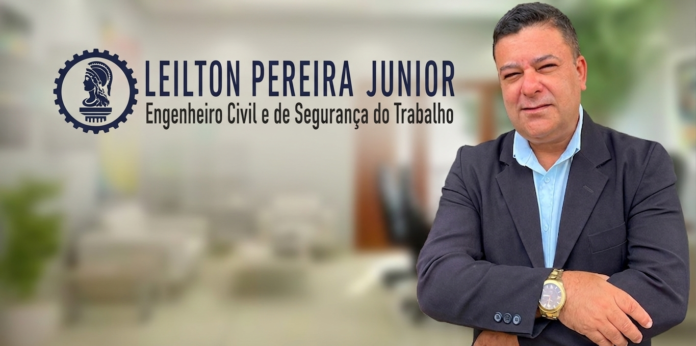 Engenheiro Civil Leilton Pereira Jr. - Especialista em Geotecnia e Segurança do Trabalho no Rio de Janeiro